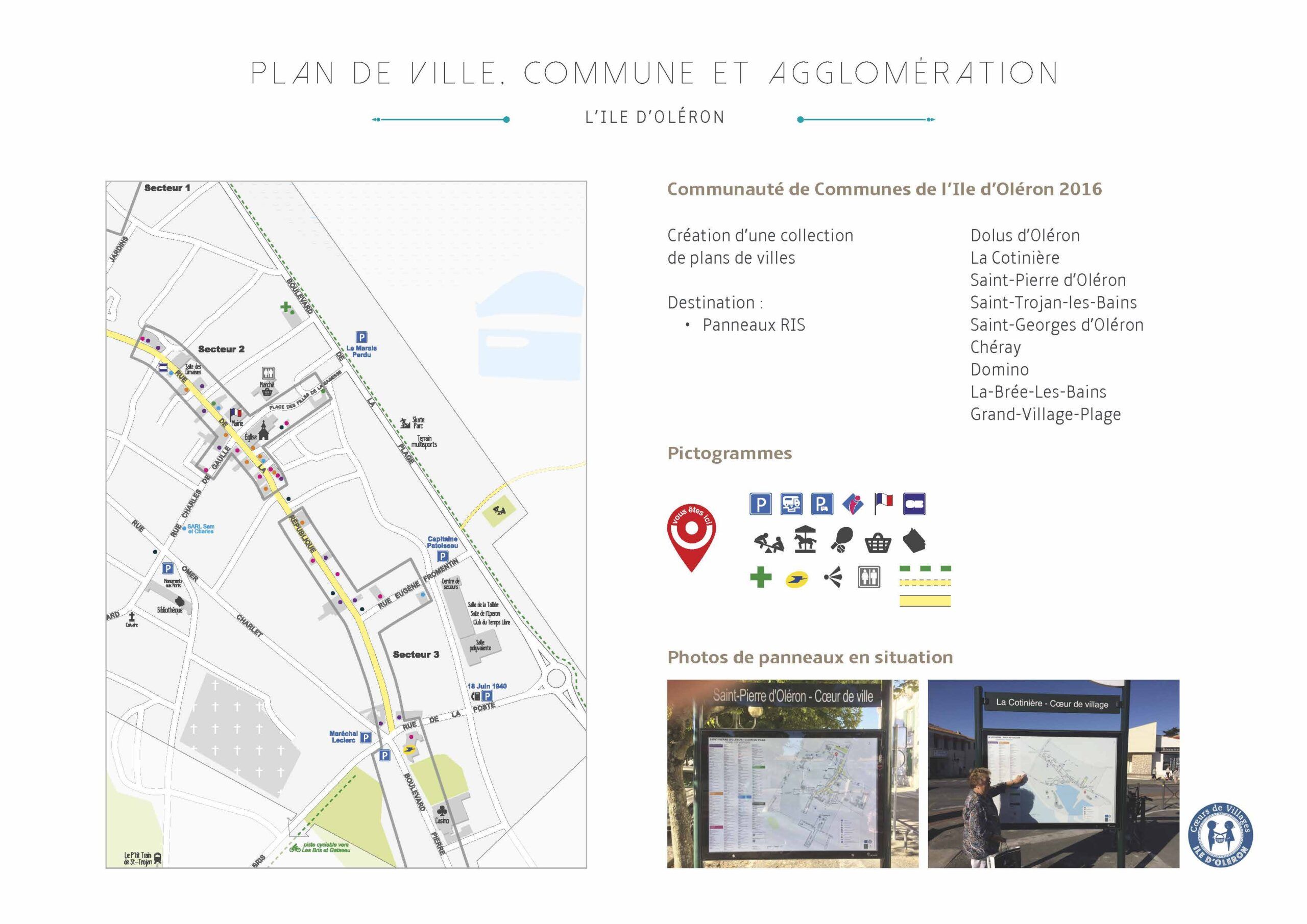 plan de ville, commune et agglomération - cartographie géo reflet 