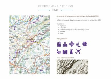 Page de présentation de la cartographie touristique de Seine et Marne