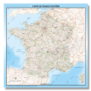 Carte de France routière