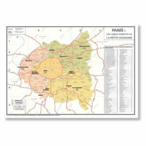 Paris et les départements de la Petite Couronne