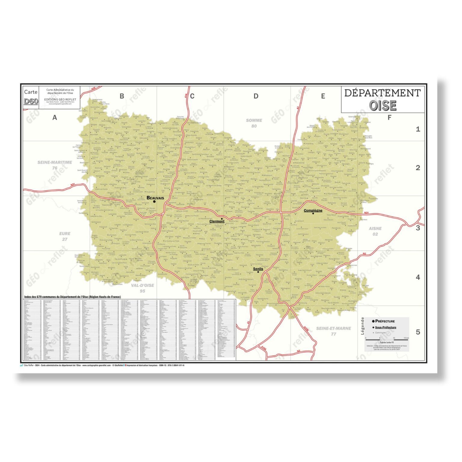 60 D partement De L Oise Carte G ographique 60-d-partement-de-l-oise-carte-g-ographique